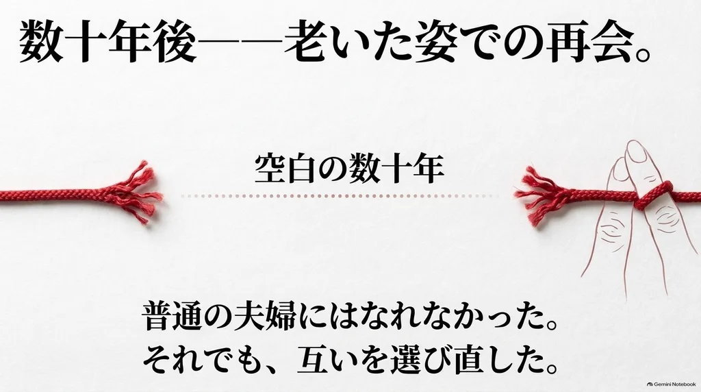 ホタルの嫁入り最終回で数十年の別離を経て老いた進平と紗都子が再会する