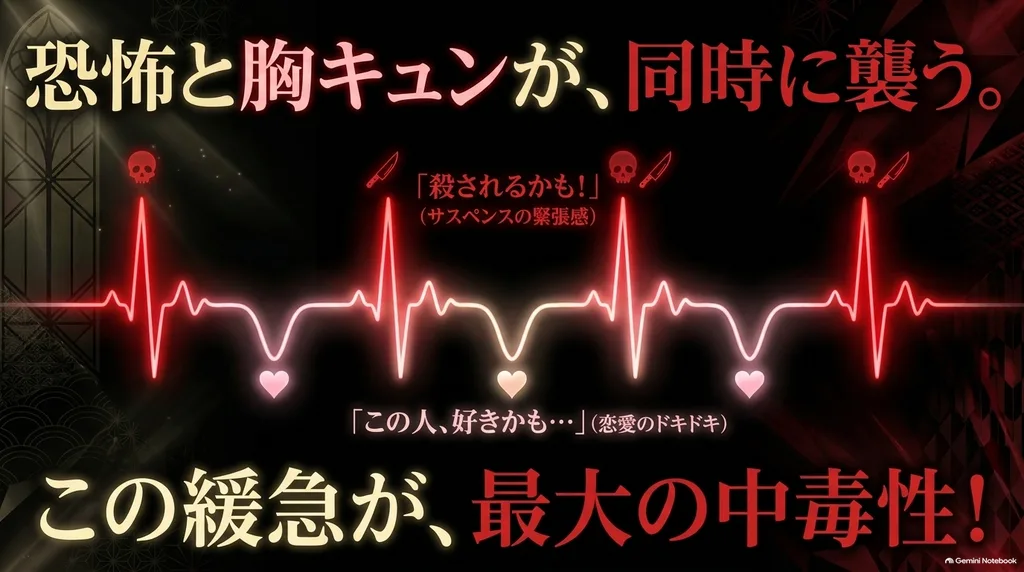 恐怖と恋愛のドキドキを交互に味わえる『ホタルの嫁入り』の魅力